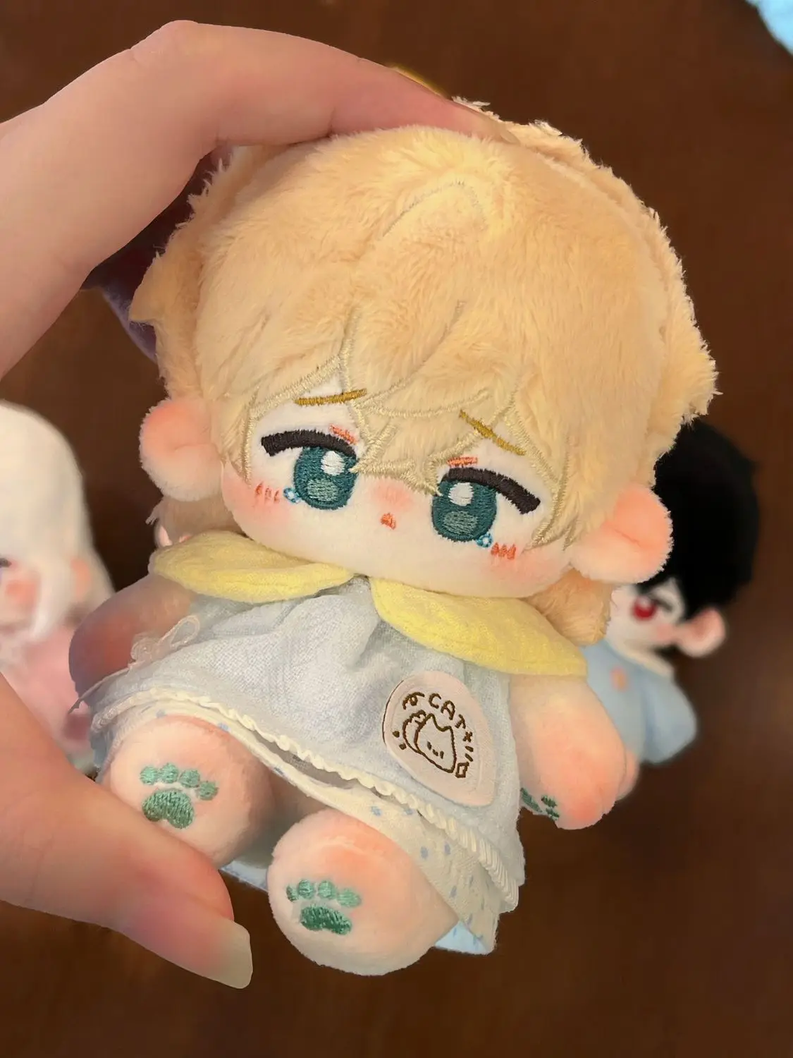 10cm pour tous les temps Clarence Rorschach émeraude Alkaid Ayn peluche poupée corps Kawaii Cosplay habiller sac à dos pendentif porte-clés cadeaux