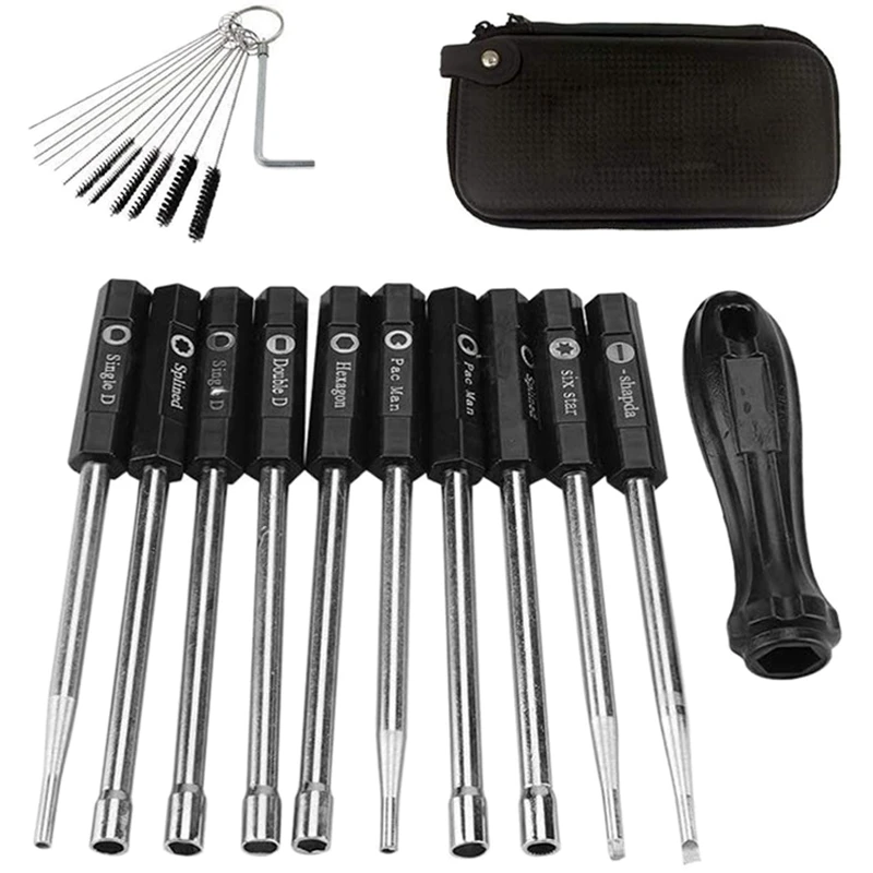 10Pcs Carburetor Adjustment Screwdriver Carburator Tool Kit for Engine Trimmer Weedeater Chainsaw