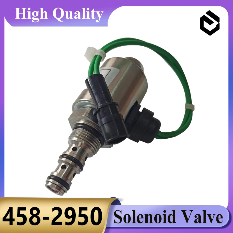 458-2950 Hydraulic Pump Solonid Valve 4582950 for Caterpillar CAT 120H 120H NA Excvator Parts