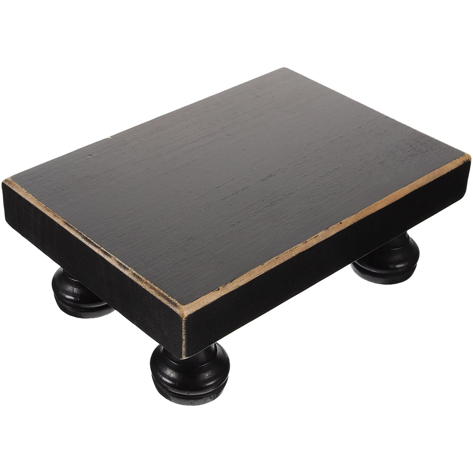

Wooden Soap Tray Stand Pedestal Small Base Risers Countertop Mini Stool Wood Materials Hygienic Kitchen Bathrooms