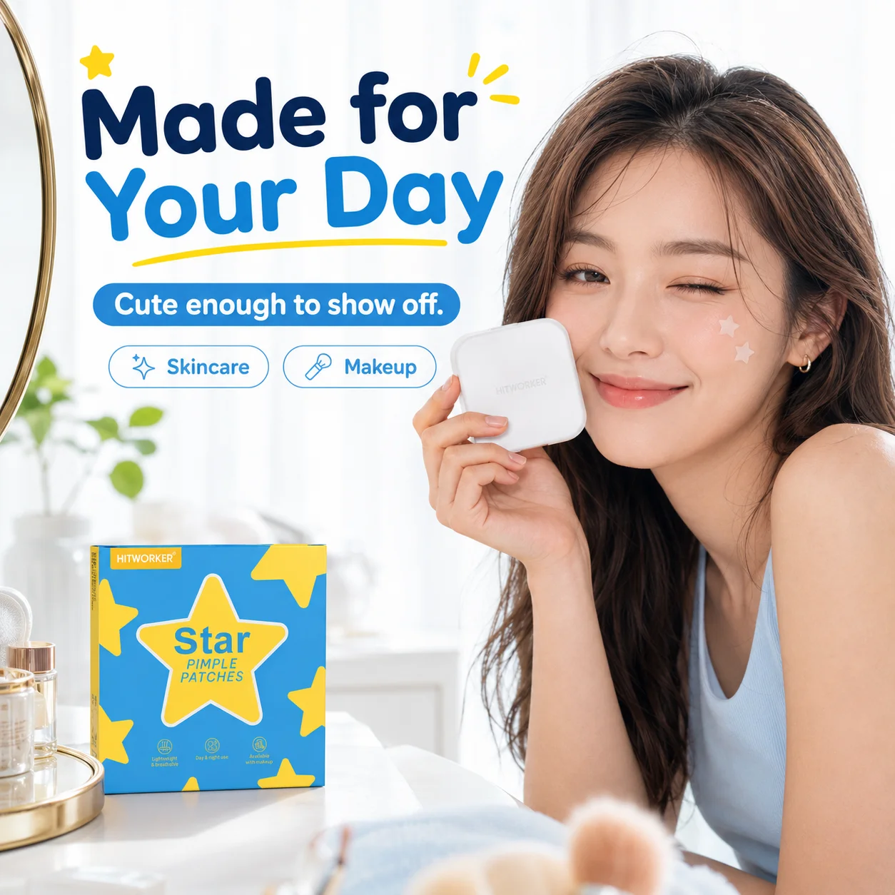 60PCS Star Shape Pimple Patche - Face Oil ulasan dan harga