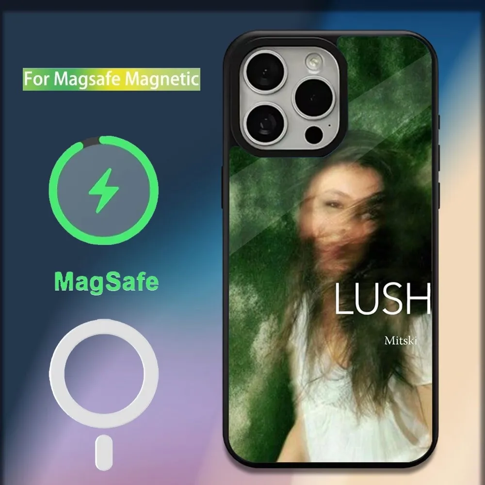 Singer Mitski Bug Like An Angel Phone Case For iPhone 16,15,14,13,12,11,Plus,Pro,Max,Mini Magsafe Magnetic Wireless Charging