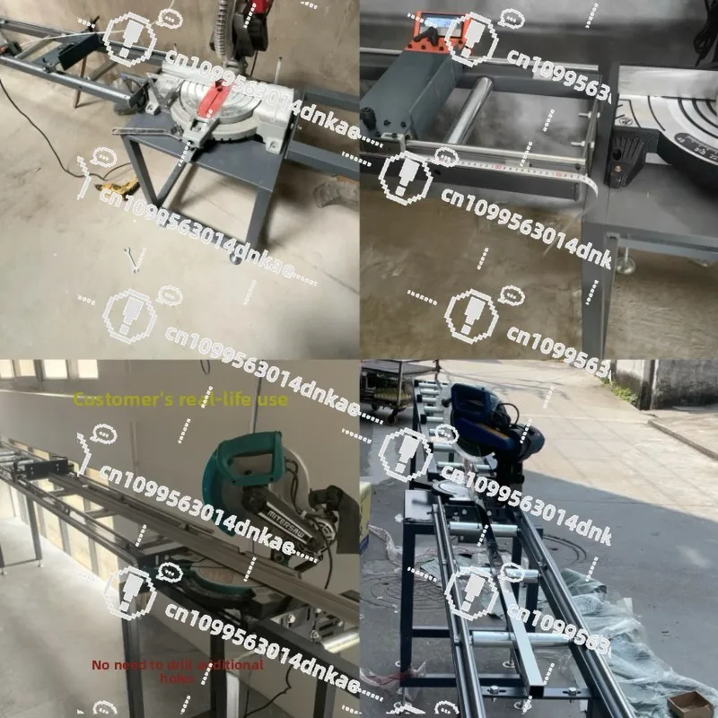 Aluminum Alloy Feeding Rack, Cutting Machine Feeding Rack, Pipe Cutting Machine Positioning Rack, Cutting Table Digital Display