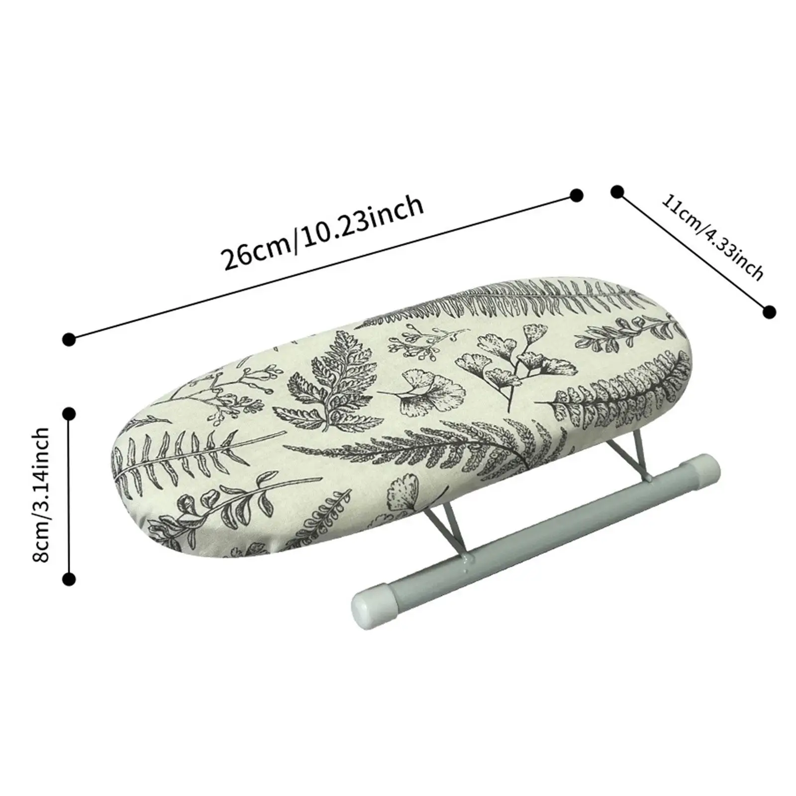 Compact Ironing Board Tabletop Folding Ironing Pad Portable Iron Board Sleeve Press for Home Sewing Dorm