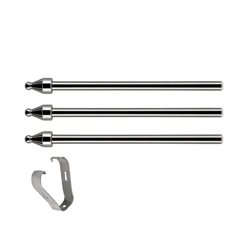 Puntas lápiz metal sólido compatibles con lápiz óptico Tab S 7/8/9 que ofrecen sensación realista y control punta fina