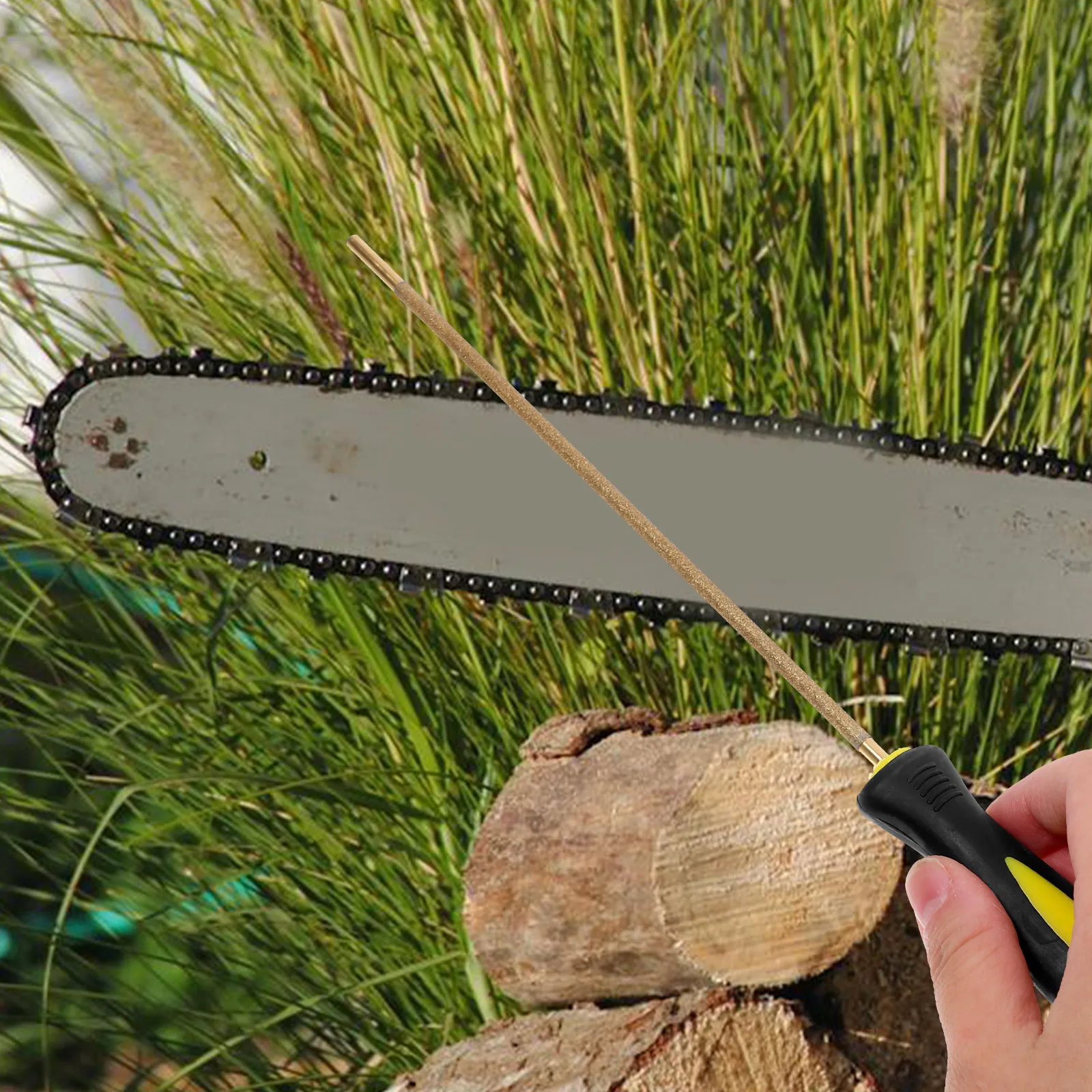 Абразивный напильник для бензопилы