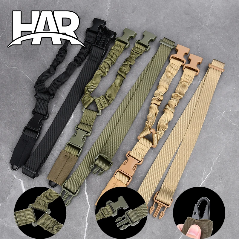 

WADSN Tactical Single Point Rifle Rope Gun Sling Shoulder Strap Adjustable Shotgun Gun Strap Army Airsoft Hunting Accessories