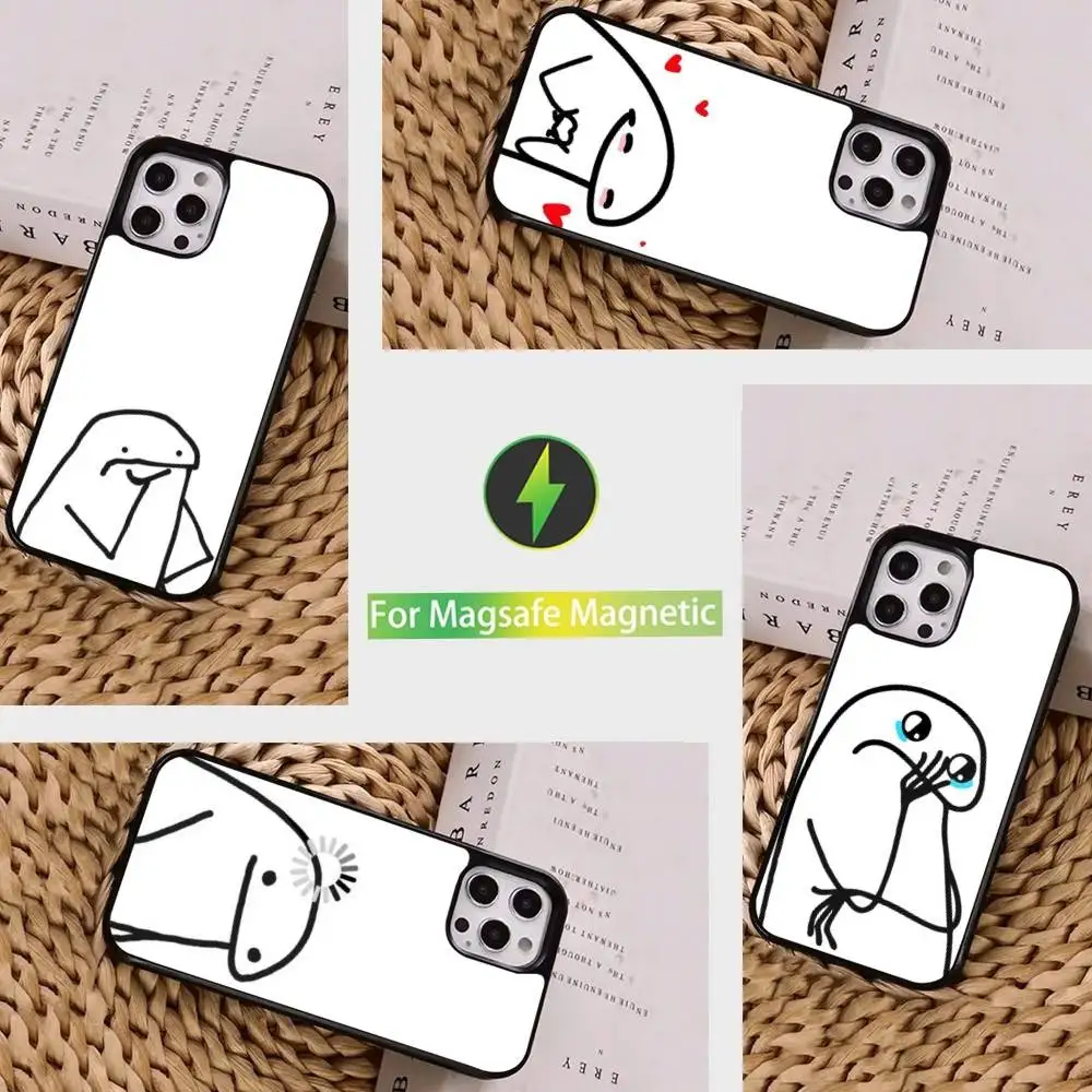 

Funny Emoticons F-Florks Phone Case For iPhone 16,15,14,13,12,11,Pro,Max,Plus,Mini, Magsafe,Magnetic Wireless Charging Case