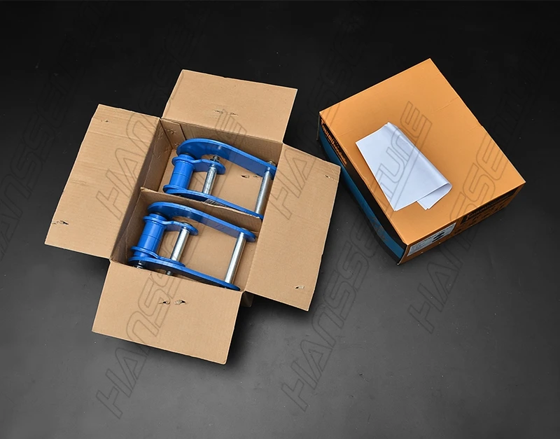 Hanssentne 4x 4 sprężyna zawieszenia Pickup tylny komfort podwójny g-shackle dla Isuzu stary D-MAX 2007-2011 /Great Wall Wingle 5/7