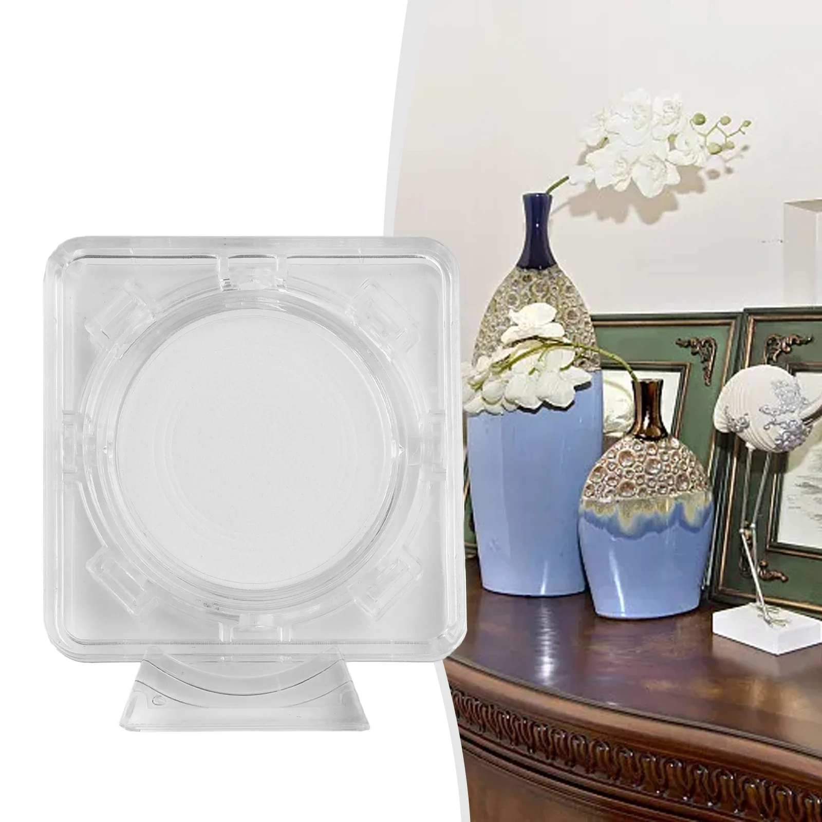 4cm Coin Display Box Coin Display Box Coin Case Collector Commemorative Display Box Rotating Acrylic Display Box
