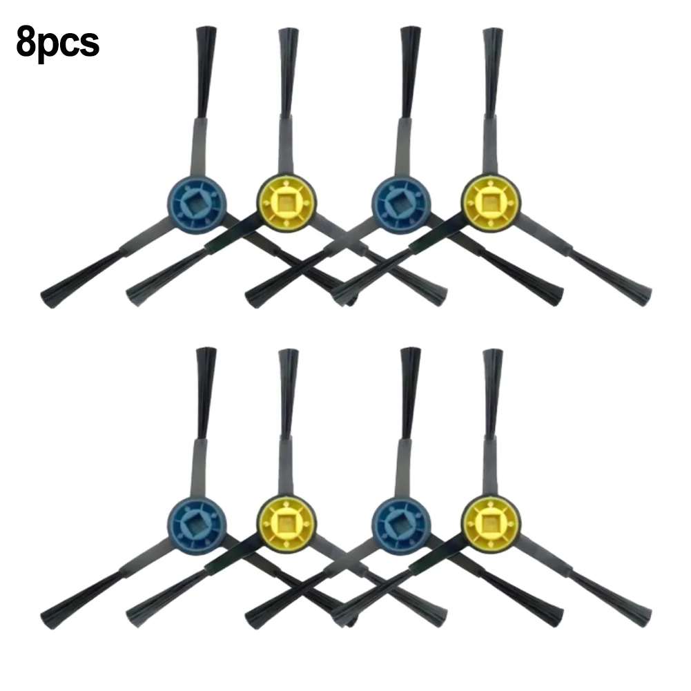 8pcs Side Brush For Midea M9/For Eureka E10S Robot Vacuum Cleaner Replacement Accessories Side Brush Household Cleaning Tool