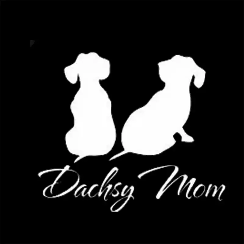 

Забавная собака, Такса, автомобильная наклейка Dachsy Mom для ноутбука, бутылка для воды, автомобиль, грузовик, фургон, внедорожник, мотоцикл, краска для окна, настенная чашка