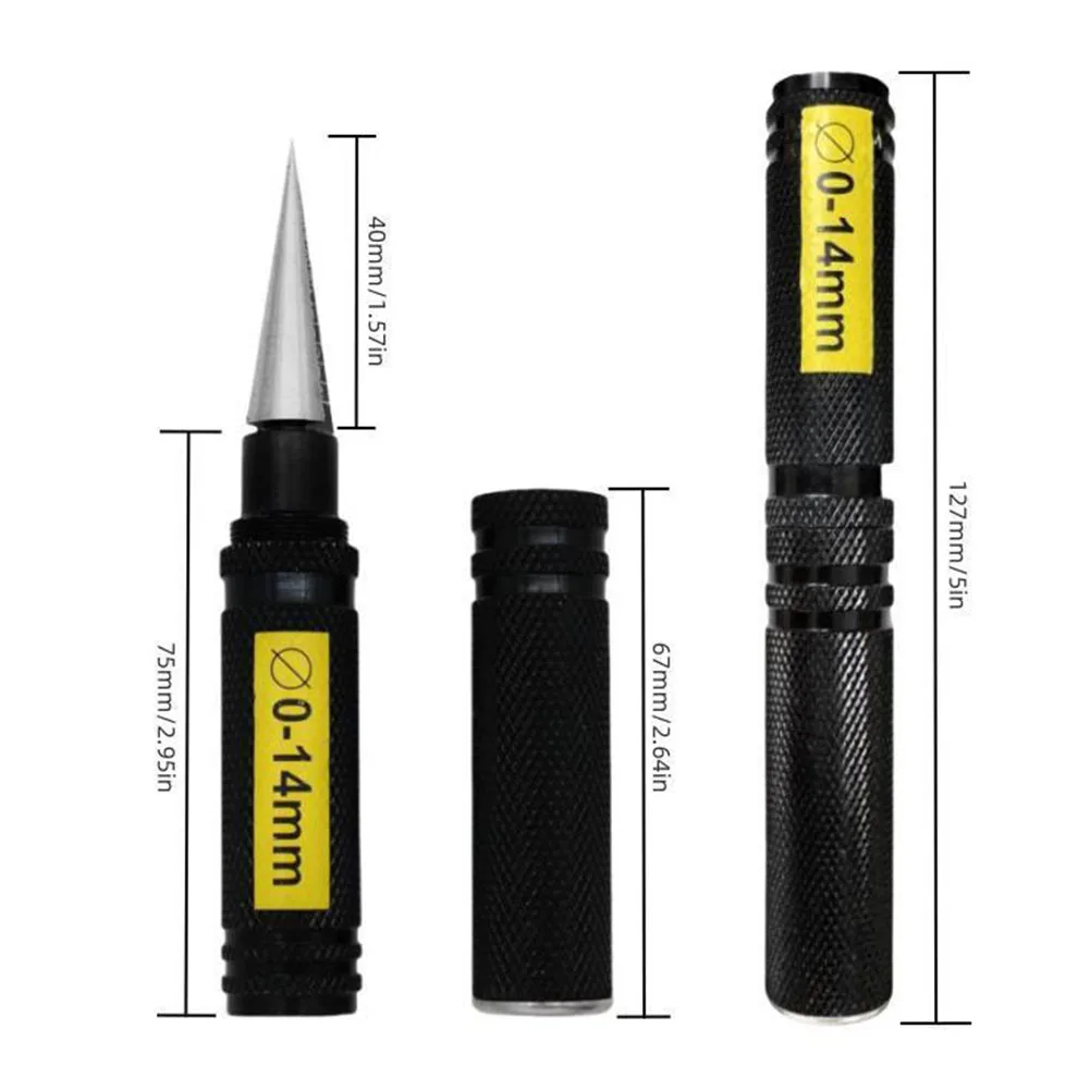 Alinhando Hole Puncher para RC Car Shell, Ferramenta de Perfuração, RC Fitting, Ferramentas Elétricas, Acessórios de Substituição, 0-14mm, 1Pc