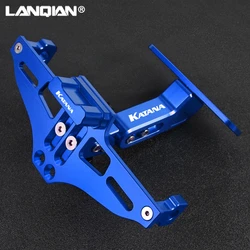 For Suzuki GSX 600F KATANA GSX600F GSX750F GSX 600 750 F 1989-2007 Adjustable Rear Tail Tidy License Plate Holder Bracket LED