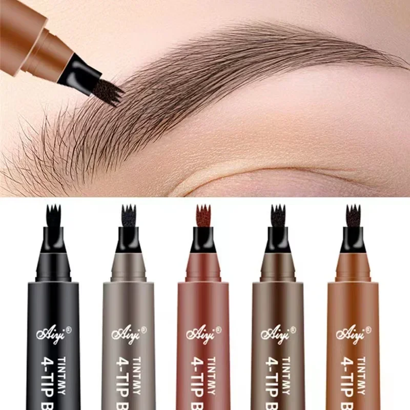 Eyebrow pencil Waterproof Permanent Long Lasting High quality professional makeup for women Cheap Cosmetics Enhancer