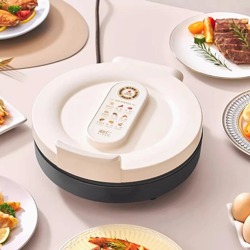 مقلاة كعكة كهربائية من ليرين، تسخين على الوجهين، ماكينة فطيرة كعكة كهربائية جديدة ومكبرة وعميقة، ماكينة الكل في واحد #2