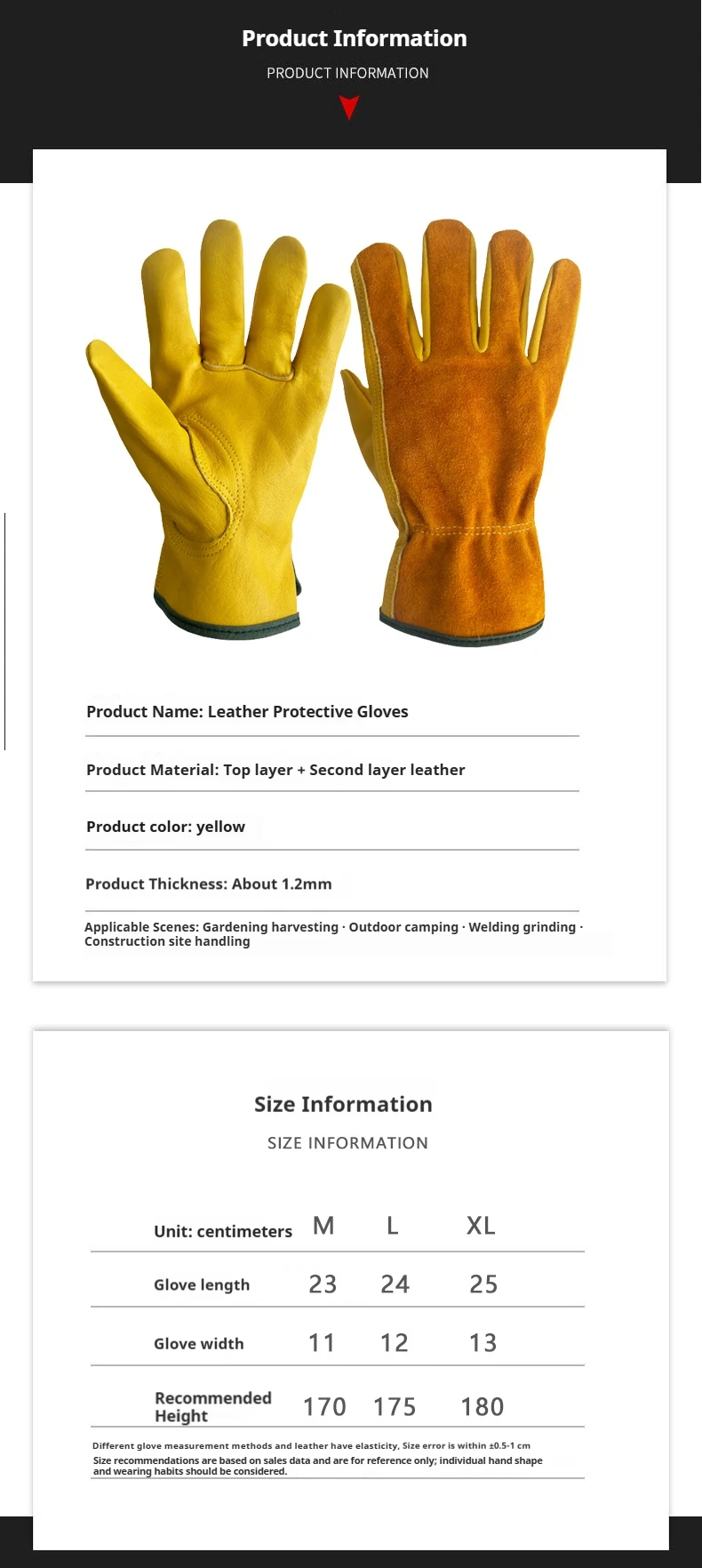 Campinghandschuhe, wärmeisolierende Handschuhe, abriebfeste und stichfeste Handschuhe für Garten- und Bergarbeiten, taktische Handschuhe. – Detail 5