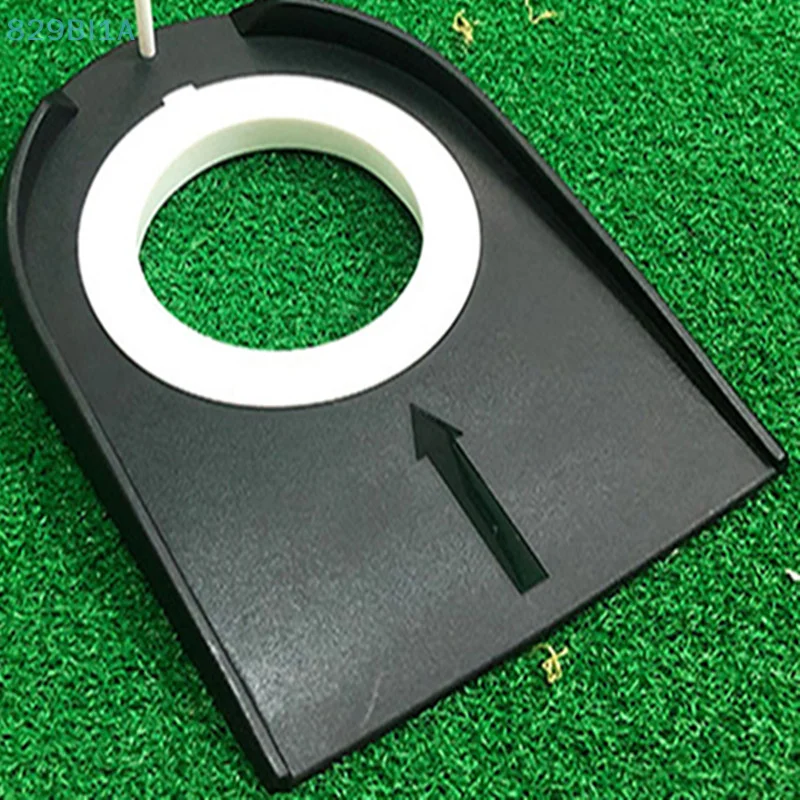 

Golf Putter Green Practice Aid With Hole Flag Indoor Golf Putting Trainer Home Yard Outdoor Training Aid Adjustable Hole