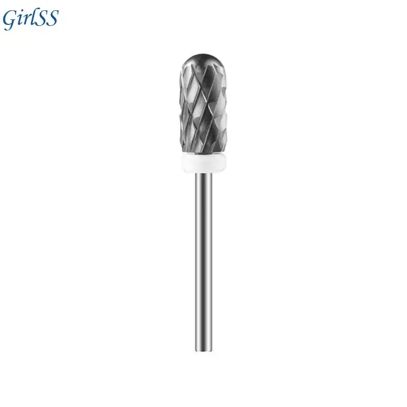 Bit per trapano per unghie, pezzi per trapano per manicure in acciaio pedicure elettriche manicure macellazione della testa per