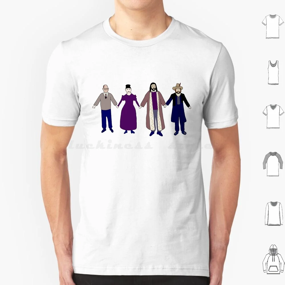 Colin Robinson's Painting-What We Do In The Shadows T Shirt Big Size 100% Cotton Colin Robinson Nadja Laszlo Laszlo