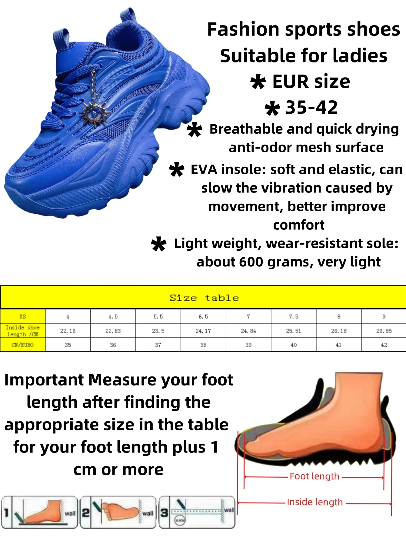 Women four seasons outdoor sports shoes summer light breathable wear platform sandals fashion trend casual high heels women