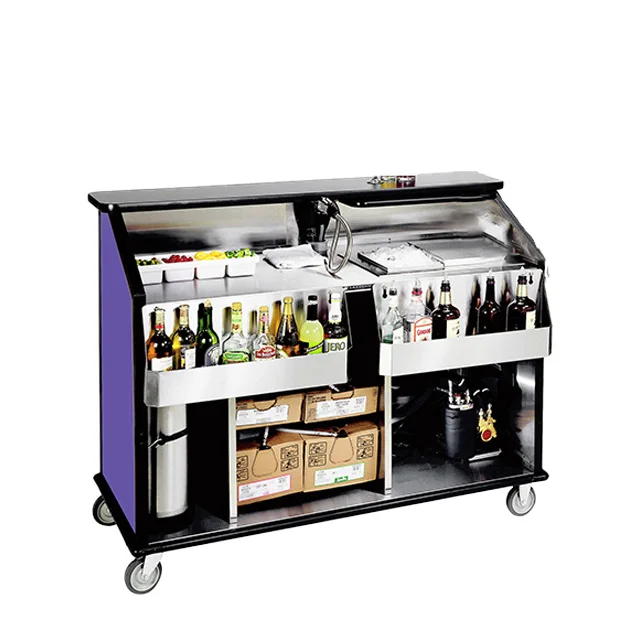 Factory Custom Design Modern Commercial Bubble Tea Counter Bar Single-Temperature Stainless Steel Freezer Refrigerator 120-200L