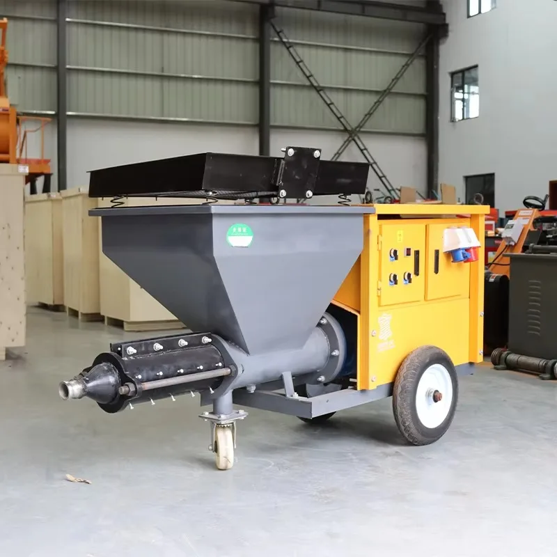 

Mortar Spraying Machine Plastering System Concrete Spraying Equipment Cement Mortar Tool Spray Plaster Device Shotcrete