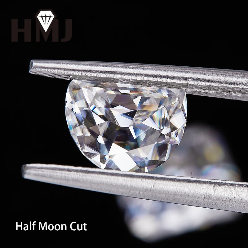 Moissanite Stone Emerald Cut D Color VVS1 Wholesale Pricewith GRA Certificate 0.5ct-10ct Gemstones Diy  Jewelry Beads