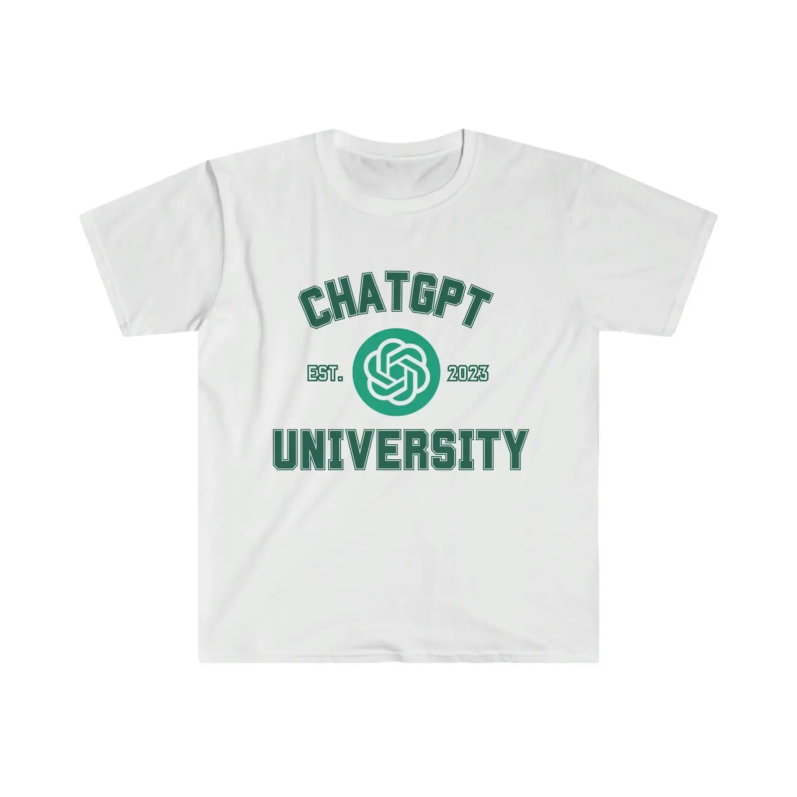 Camiseta de la Universidad Chatgpt