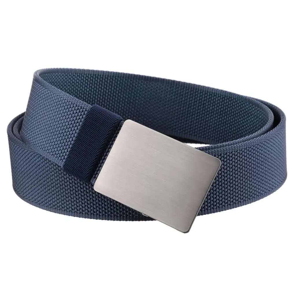 Casual Camo Belt Canvas Waist Belts Nylon Belts Metal Press Buckle Mens Belt For Jeans Pants 125cm