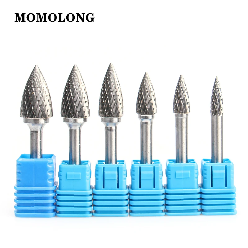 

GX Type Alloy Rotary File Double Slot Tungsten Steel Wood Carving Grinding Head Hard Metal Milling Cutter For Copper