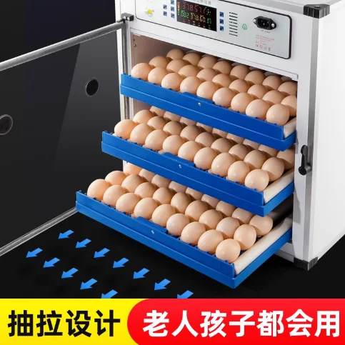 204 Intelligent Large and Medium-sized Incubator Household Automatic Chicken, Duck, Goose and Quail Incubator