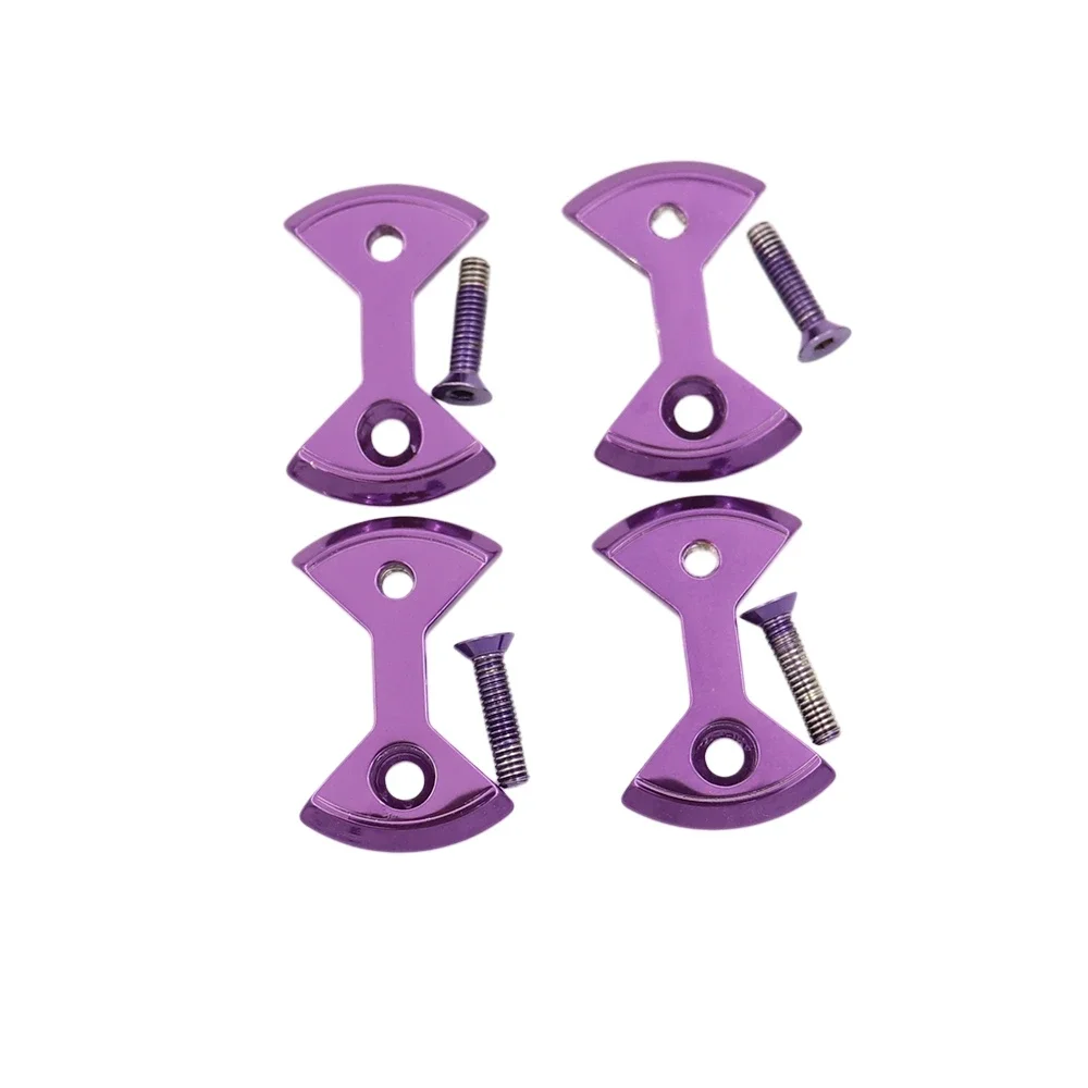 4PCS Titanium Bike Pedal Plate Cleats for SpeedPlay Zero &Light Action Bicycle Replace Parts Tiremet pedals bicycle