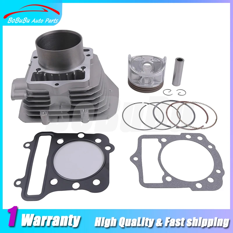 for Kawasaki Bayou 300 76mm Cylinder Piston Gasket Kit 11005-1446 11005-1533 KLF300B Gasket Set for 300cc Motorcycle Engine
