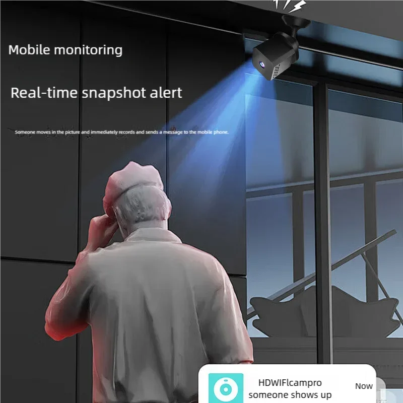 F1 mini camera high definition night vision remote monitoring mobile detection home wifi security camera mini camera