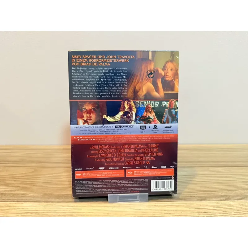 German 4K Blu-ray Book Witch Carrie