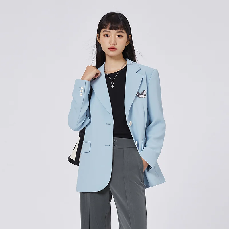 Semir Casual Suit Women New Design Spring 2023 Sweet And Cool Urban Fashion Casual Business Commuter Coat