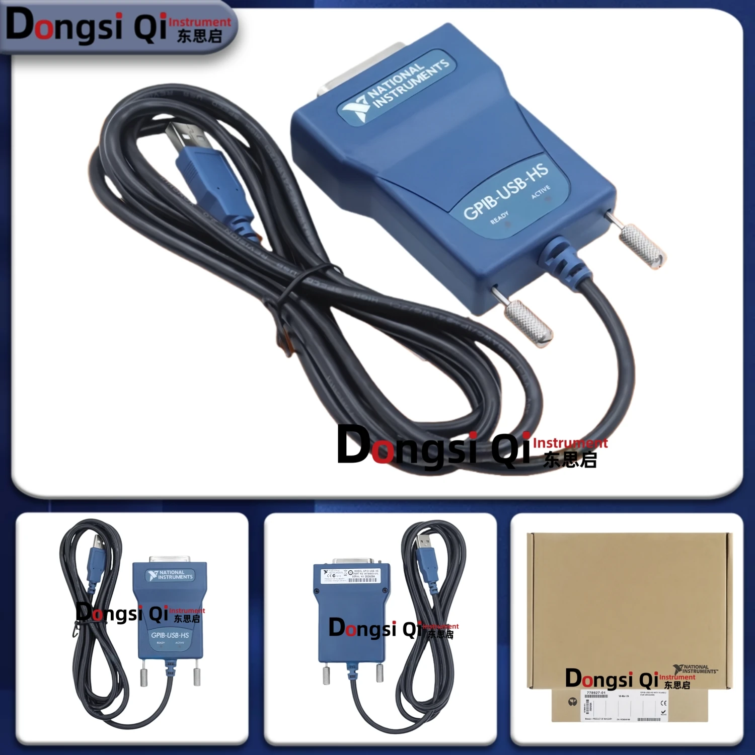 1 قطعة // الكثير ni GPIB-USB-HS GPIB-US-HS بطاقة GPIB إلى بطاقة USB ni بطاقة الحصول على بطاقة IEEE488 778927 -01 مخزون أصلي 100%