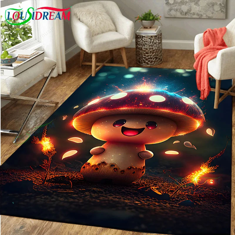 

psychedelic mushrooms magic carpet large area rug for living room game rugs soft floor carpet bathroom yoga mat home decor gifts