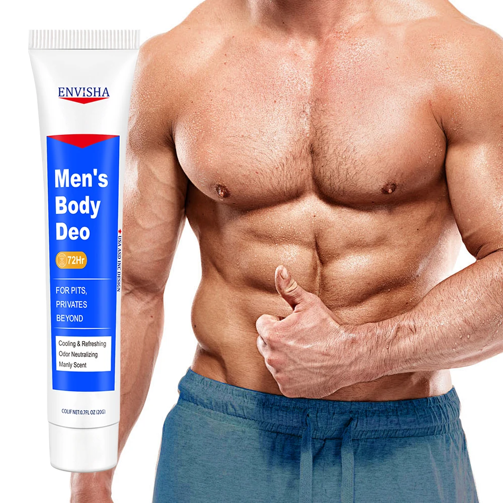 ENVISHA Men's Body Care Body Lotion For Private Parts Armpits Buttocks Deodorant Lasting 72 Hours Fragrance Beauty Health