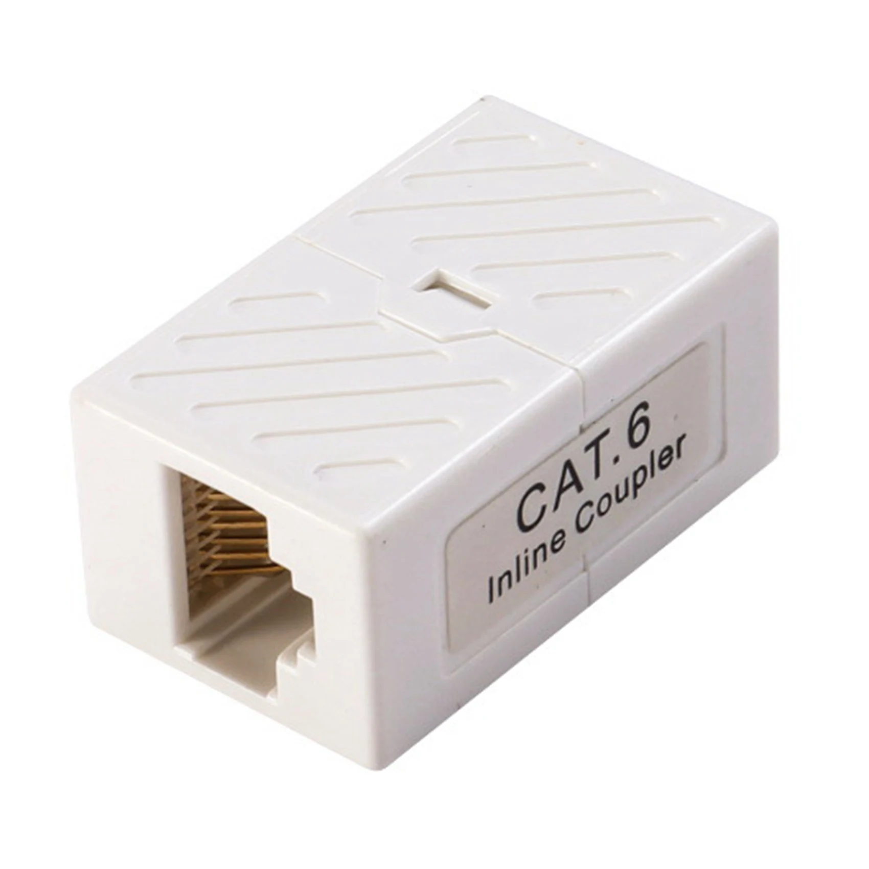 AP-10 Buah Coupler RJ45, untuk Ethernet Cat5 Cat5E/Cat6