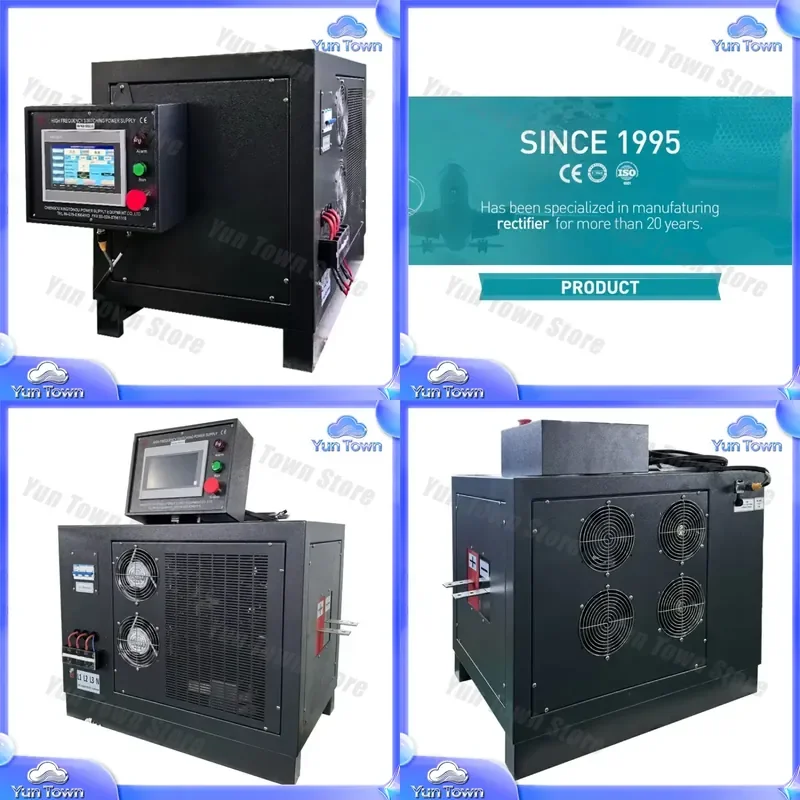 60V 500A Fully Computerized Hard Anodizing Rectifier IGBT Electroplating Power Supply for Plating Process Industrial