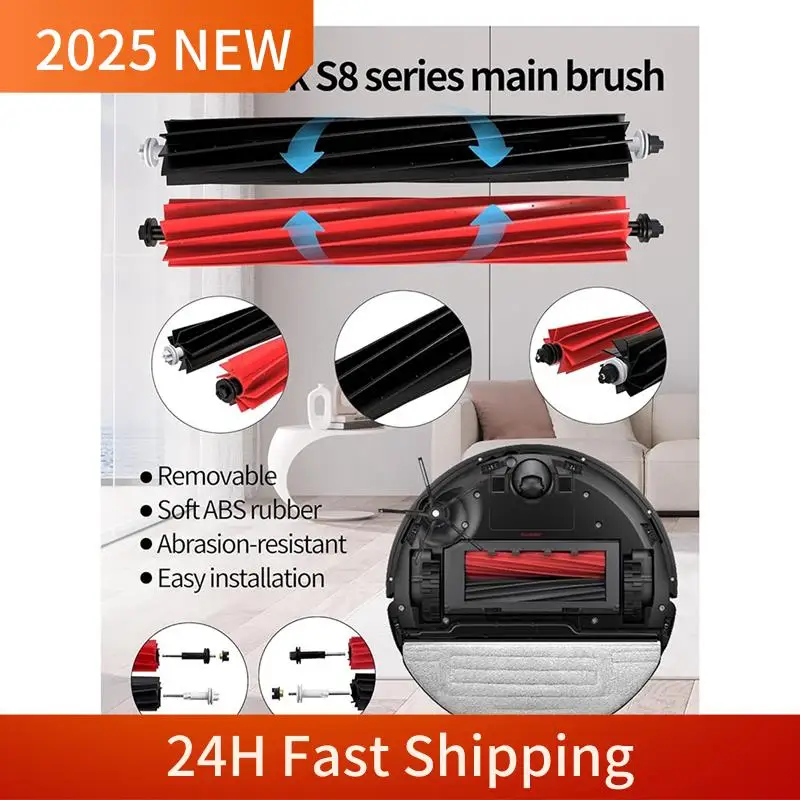 

For Roborock Q8 Max Q8 Max+ Q5 Pro Q5 Pro+ Robot Vacuum Cleaner Replacement Main Brush Hepa Filter Mop Dust Bag