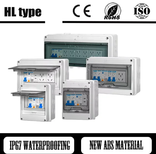 Wholesale HT Series Junction Box 2/3/5/8/12/15/18/24WAY PC Plastic Outdoor Electrical IP65 Waterproof Distribution Box