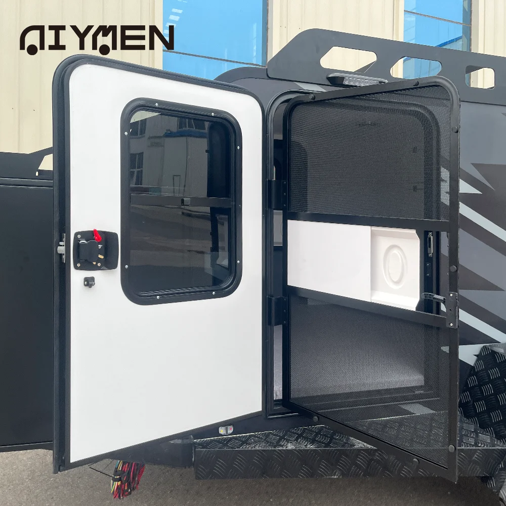 China Luxury Mini RV Offroad Trailer for Sale for Camping and Travel Motorhomes Alternative