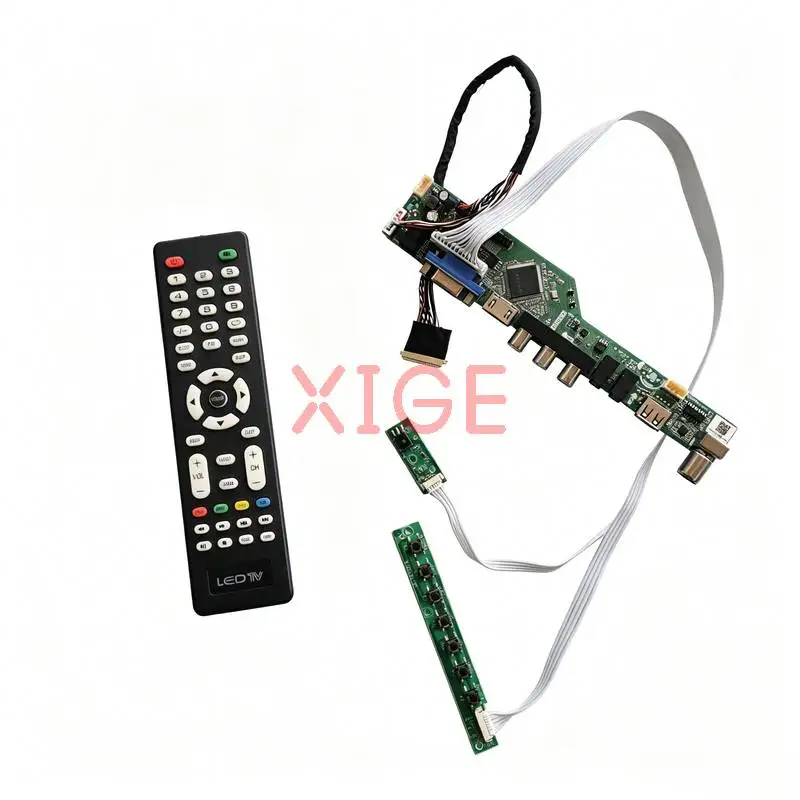 

For LTN156HT01 B156HW03 B156HW02 B156HW01 Controller Board DIY Kit Laptop Screen 40-Pin LVDS 1920x1080 1920*1080 HDMI+VGA+AV+USB