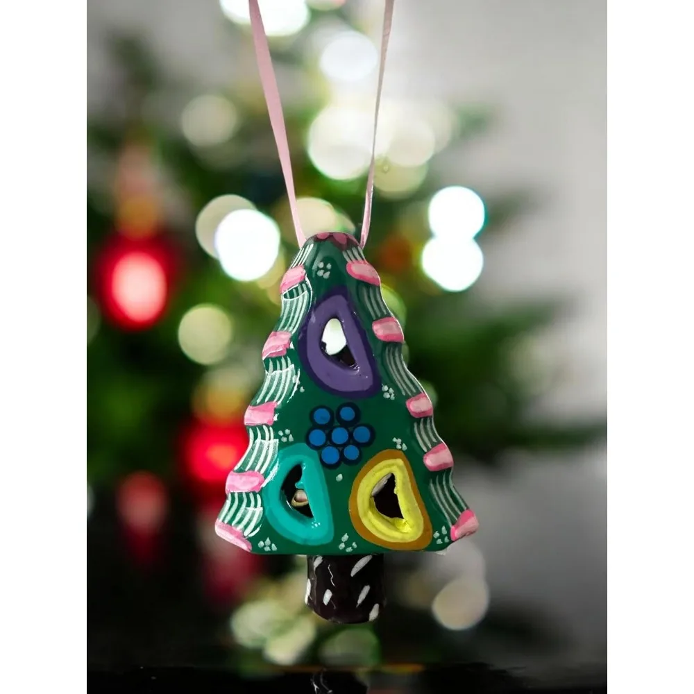 ensemble-de-4-ornements-d'arbre-de-noel-talavera-decor-d'arbre-de-noel-en-ceramique-peint-a-la-main-decorations-de-vacances-en-poterie-mexicaine-fete