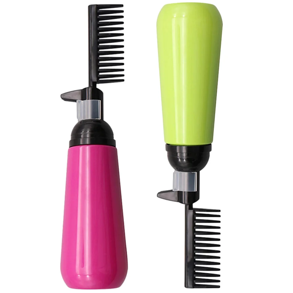 2Pcs Hair Dye Root Combs Smooth Surface No Damage Easy Application Hair Coloring Dispensing Bottles Coloring Bottles - Image 6