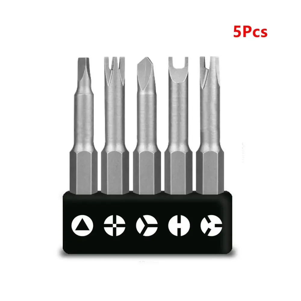 5/7/13Pcs Special-shaped Screwdriver Set 50mm U-shaped Y Shape Triangle Inner Cross Three Points Phillips Slotted Screwdriver