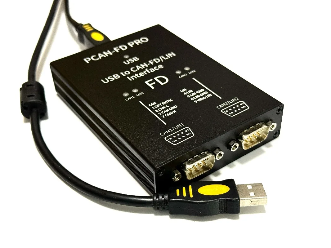 FD PRO PLIN Isolation Free Upgrade VN1610 Firmware Support CANOE APE CANFD